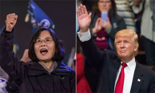 Trump điện đàm với lãnh đạo Đài Loan, phá vỡ chính sách ngoại giao